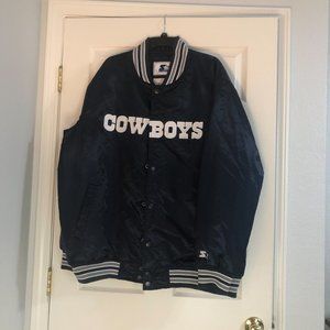 Dallas Cowboy Jacket / 3XL / Navy Blue, White, and Gray